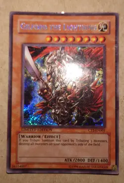 Yu-Gi-Oh! Gilford the Lightning CT2-EN001 Limited Edition - Image 1
