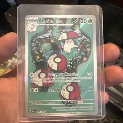 2025 Amoonguss IR 096/086 SV: Black Bolt English PACK FRESH NM Pokemon TCG - Image 1