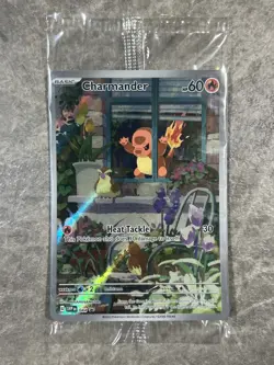 Charmander 044 Pokemon TCG Sv: Scarlet & Violet Promo Cards Holo (SEALED) - Image 1