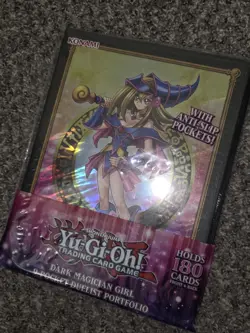 OFFICIAL KONAMI YuGiOh DARK MAGICIAN GIRL 9 Pocket Binder (180 Cards) NEW - Image 3
