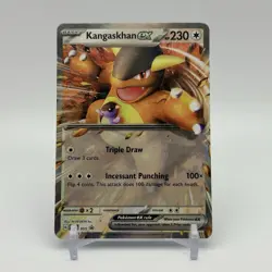 Pokemon Kangaskhan ex SVP 055 Scarlet & Violet Holo Black Star Promo NM - Image 1