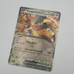 Pokemon Kangaskhan ex SVP 055 Scarlet & Violet Holo Black Star Promo NM - Image 3