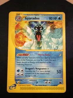 2003 Pokemon Skyridge Gyarados Non-Holo 11/144 - Image 1