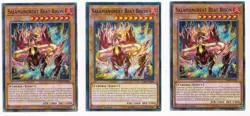 Yu-Gi-Oh! Salamangreat Beat Bison Common SDSB-EN006 1st Edition (x3) - Image 3