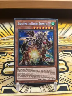 Yugioh Armed Dragon Thunder LV7 MP22-EN002 Secret Rare - Image 1