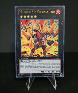 Yugioh! LP Number 61: Volcasaurus - ZTIN-EN002 - Ultra Rare - 1st Edition NM - Image 11