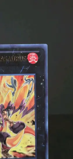Yugioh! LP Number 61: Volcasaurus - ZTIN-EN002 - Ultra Rare - 1st Edition NM - Image 3