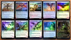 Set of 10 Pauper Legal FOIL Angel Cards *NM* (English Magic the Gathering MTG) - Image 4