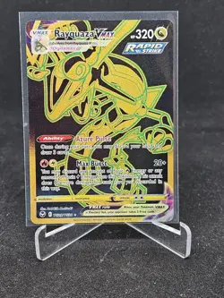 Pokemon Card Rayquaza VMAX TG29/TG30 Sword & Shield - Silver Tempest Secret Rare - Image 1