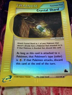 Crystal Shard 122/144 Uncommon Skyridge Reverse Holo 2003 Near Mint Pokemon Card - Image 3