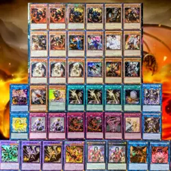 Yugioh - Burning Abyss Deck Core DUAD (45 Cards) NM - Image 1