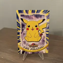 Pikachu #25 Pokemon Topps Card - NM Condition - Image 1
