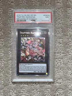 5x PSA 9 YUGIOH LOT  MINT 9 CARD LOT SUPER POLY, TOUR GUIDE, EVIL TWIN, TRAPTRIX - Image 11