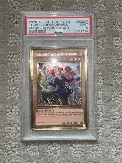 5x PSA 9 YUGIOH LOT  MINT 9 CARD LOT SUPER POLY, TOUR GUIDE, EVIL TWIN, TRAPTRIX - Image 9