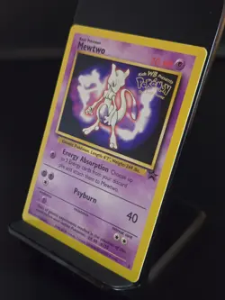 Mewtwo #3 Promo Card Kids WB Presents Pokemon The First Movie MP/LP - Image 11