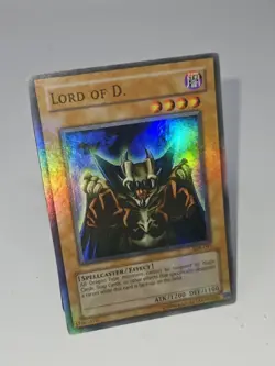 Yu-Gi-Oh! Lord of D. [SDK-041] Super Rare LP Full Holo Bleed - Image 2