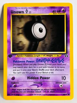 Neo Discovery Pokemon Cards 1st Edition Singles - Pick From List - Image 15