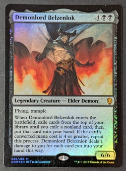 MTG -  1x Demonlord Belzenlok - Dominaria - NM/LP Foil - Magic The Gathering #86 - Image 9