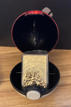 Pokemon CHARIZARD 23K Gold Plated Trading Card 1999 Burger King Promo No Box - Image 10