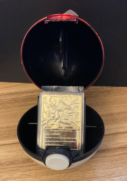Pokemon CHARIZARD 23K Gold Plated Trading Card 1999 Burger King Promo No Box - Image 11