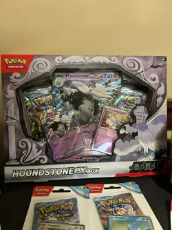 Pokemon Cards Lot 2025/ Box Set  sealed-    "Houndstone  ex Box & Lot Set" - Image 11