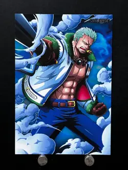 Smoker ONE PIECE Card BANDAI #6 N Japanese Anime Manga Collection - Image 1