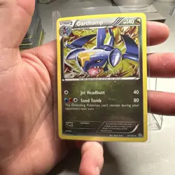 Garchomp Cosmos Holo Rare 91/124 Black & White Dragons Exalted NM Pokémon Card - Image 9