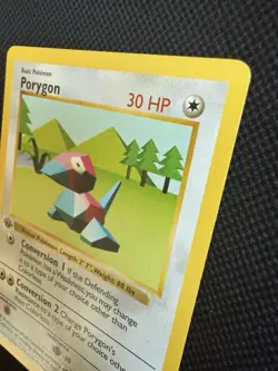 Pokemon Porygon 39/102 1st Edition Shadowless Base Set Card Unplayed Near Mint - Image 13