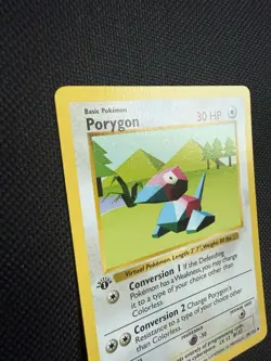 Pokemon Porygon 39/102 1st Edition Shadowless Base Set Card Unplayed Near Mint - Image 15