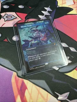 MTG Rhystic Study ~ Anime Borderless ~ Confetti Foil - NM - Image 14