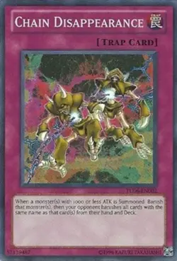 Chain Disappearance - TU06-EN002 - Super Rare - Unlimited Edition NM YuGiOh!  To - Image 2