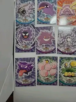 Pokemon Topps TV Animation Mixed Lot of 48 Total Cards Some FOIL See Description - Image 10