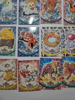 Pokemon Topps TV Animation Mixed Lot of 48 Total Cards Some FOIL See Description - Image 12
