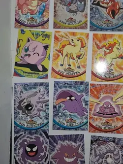 Pokemon Topps TV Animation Mixed Lot of 48 Total Cards Some FOIL See Description - Image 9