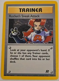 Rocket's Sneak Attack 72/82 Team Rocket Regular - Image 4