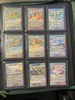 Pokemon - Prismatic Evolutions: Full set of 9 Eeveelutions ex cards - #1 - Image 1