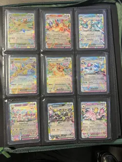 Pokemon - Prismatic Evolutions: Full set of 9 Eeveelutions ex cards - #1 - Image 11