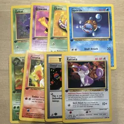Vintage Pokemon Cards - 1st Edition Team Rocket Lot - 8 First Ed Cards - Image 19