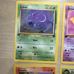 Vintage Pokemon Cards - 1st Edition Team Rocket Lot - 8 First Ed Cards - Image 2