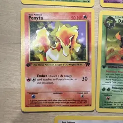 Vintage Pokemon Cards - 1st Edition Team Rocket Lot - 8 First Ed Cards - Image 7
