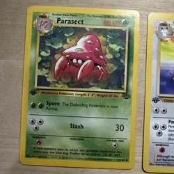 Vintage Pokemon Cards - 1st Edition Jungle Lot - 11 First Edition Cards - Image 21