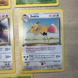 Vintage Pokemon Cards - 1st Edition Jungle Lot - 11 First Edition Cards - Image 6
