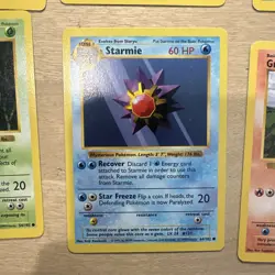 Vintage Pokemon Cards - Base Set Shadowless Cards - 10 Shadowless Card Lot - Image 10