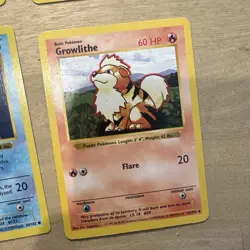 Vintage Pokemon Cards - Base Set Shadowless Cards - 10 Shadowless Card Lot - Image 11