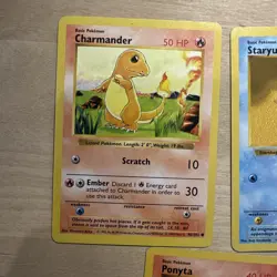 Vintage Pokemon Cards - Base Set Shadowless Cards - 10 Shadowless Card Lot - Image 2
