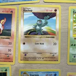 Vintage Pokemon Cards - Base Set Shadowless Cards - 10 Shadowless Card Lot - Image 7