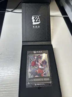 Zenless Zone Zero Nekomiya And Belle Metal Art Card Anime Impulse 2025 Hoyoverse - Image 10