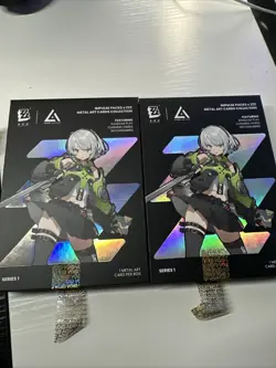 Zenless Zone Zero Nekomiya And Belle Metal Art Card Anime Impulse 2025 Hoyoverse - Image 7