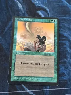 MTG Desert Twister Arabian Nights Magic the Gathering LP - Image 1