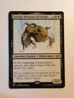 Seizan, Perverter Of Truth 463 Mtg Magic The Gathering Regular Rare J22 NM - Image 1